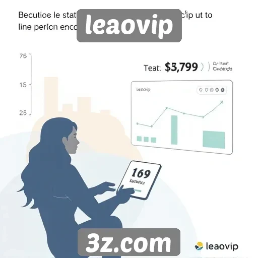 Estatísticas de usuários ativos no leaovip